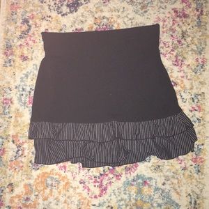 Bale fold over cotton skirt